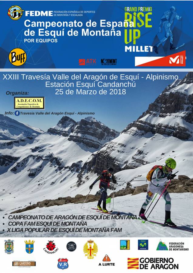Candanchú acoge este fin de semana de dos pruebas correspondientes a los campeonatos de España de Esquí de Montaña y de Esquí de Fondo.