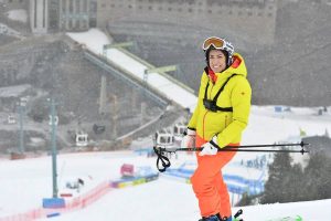 Carolina Ruiz, Madrina de las finales de la Copa de Europa en Grandvalira
