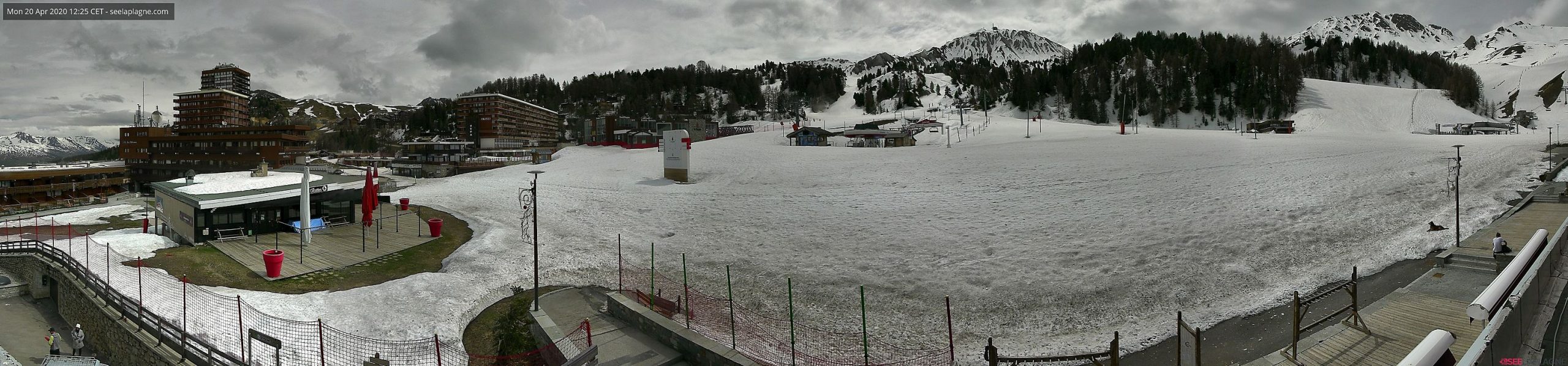 Webcam de la Estación de Esquí de La Plagne ParadiSki