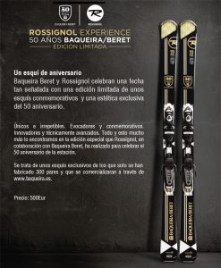 Baqueira Beret se alía con Rossignol para crear un esquí único