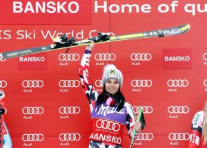 Nueva victória de Anna Fenninger en el supergigante de Bansko