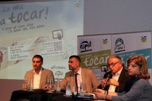 FGC  Turisme  i  Muntanya  presenta en la fábrica Moritz de Barcelona  la  temporada  de invierno  2015  –  2016