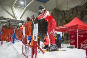 Primera prueba de la Copa España Audi Spainsnow Infantil en Snowzone de Madrid