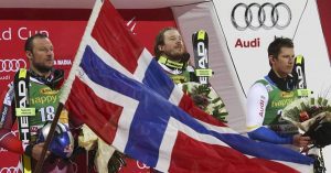 El Noruego Jansrud hace historia ganando el gigante paralelo de Alta Badia