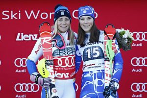 Frida Hansdotter gana el slalom de Lienz