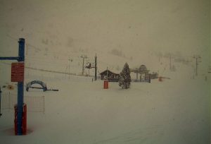 Importante nevada en Porté Puymorens