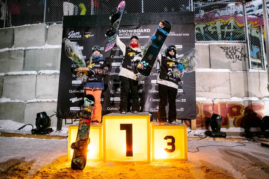 Queralt Castellet logra un tercer puesto su primer Big Air en Quebec (Canadá)