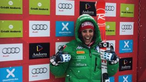 La Italiana Federica Brignone gana su primer SG en Grandvalira