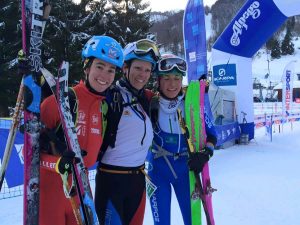 Marta García segunda en el podio de Sprints de Copa del Mundo de Esquí de Montaña en Piancavallo