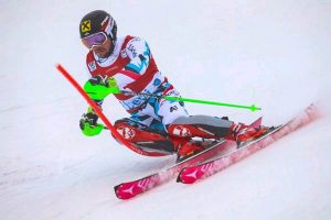 Marcel  Hirscher imparable en el Slalom de Levi, Finlandia