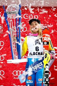 Frida Hansdotter se impone en el slalom de Flachau