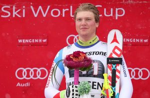 Niels Hintermann se ha impuesto este viernes en la combinada alpina de Wengen (Suiza)