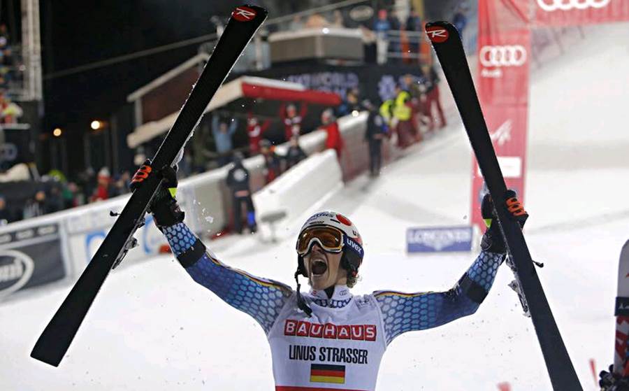 El Alemán Strasser vence por sopresa el Slalom de Estocolmo El Alemán Strasser vence por sopresa el Slalom de Estocolmo