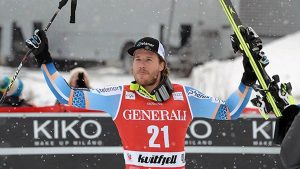 Kjetil Jansrud profeta en el descenso de casa