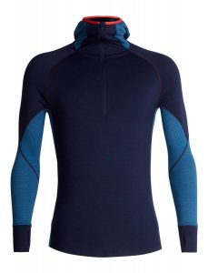 Nueva BodyfitZONE™ 260 Zone Long Sleeve Half Zip Hood de IceBreaker