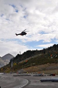 Avanzan a buen ritmo las obras del Telecabina Tristaina de Ordino Arcalís, Andorra