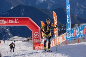 Marti Werner y Victoria Kreuzer ganan la pruåba Vertical de la Copa del Mundo de esquí de Montaña en Arinsal.