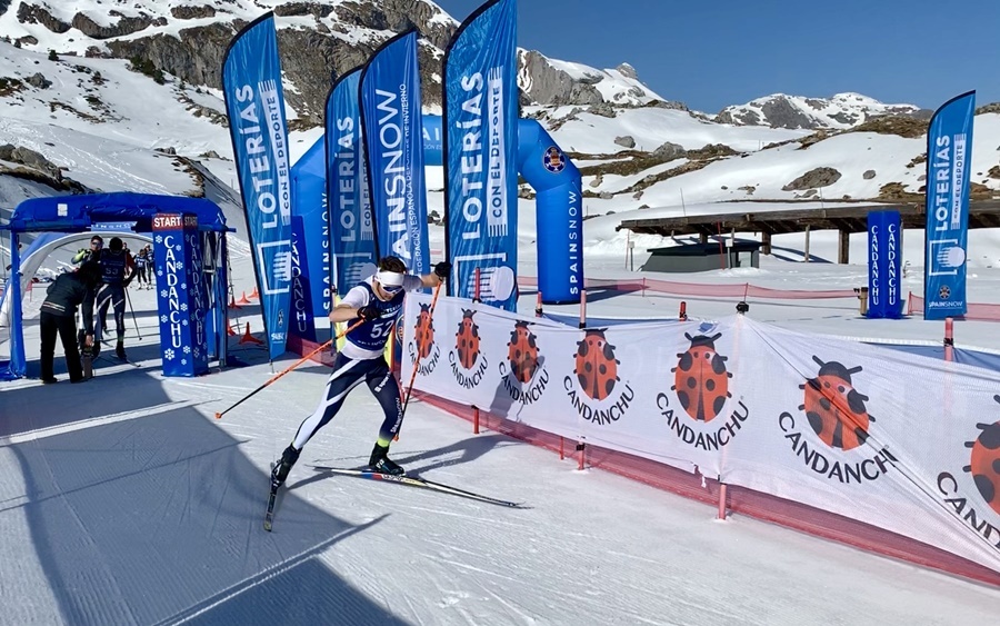 Imanol Rojo y Marta Cester se imponen en los Campeonatos de España FIS de esquí de fondo Copa de España Loterías en Candanchú