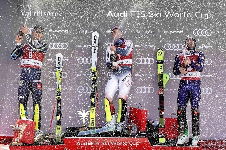 Pinturault se impone en el Slalom de Val d’Isère