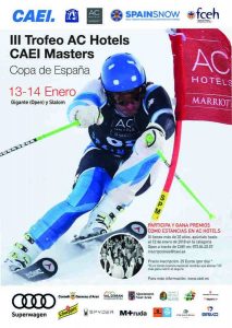 La Copa de España Masters de esquí alpino 2017-2018 se estrenará en Baqueria Beret con el III Trofeo AC Hotels CAEI Masters