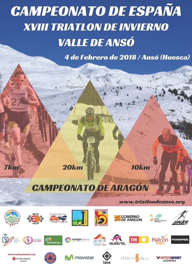 Llega la XVIII Triatlón de Invierno Valle de Ansó a Linza