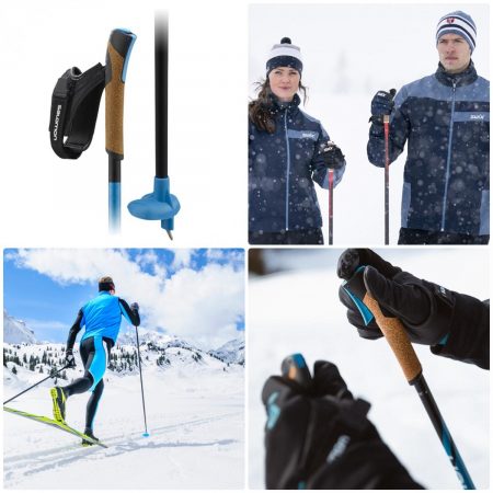Bastones de esquí de fondo, medidas, materiales y tipos