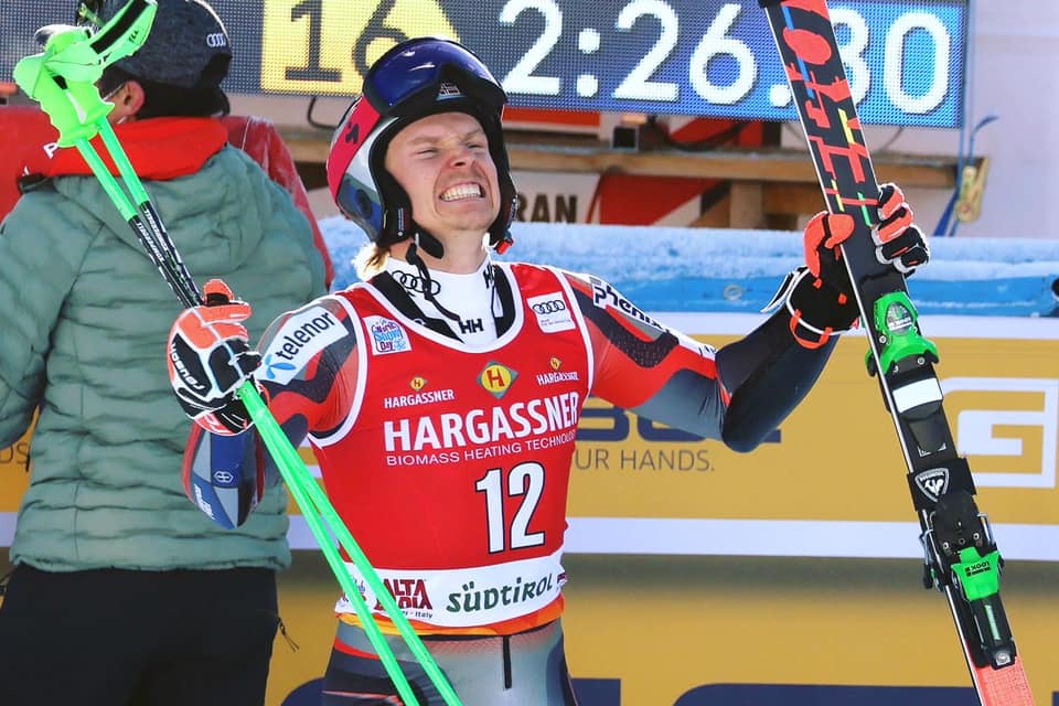 Kristoffersen gana el Slalom gigante de Alta Badia