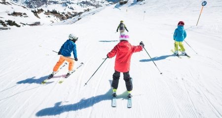 Qué medida deben tener los esquís de un niño?