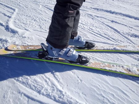 Test de Material de larga duración Bota de Esquí Mujer Wedze FR 500 Flex 90