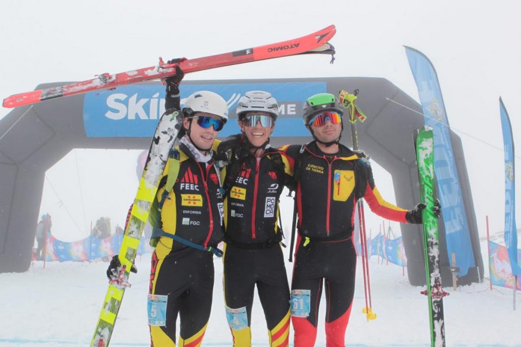 Ana Alonso y Iñigo Martínez de Albornoz nuevos Campeones de España Sprint de Esquí de Montaña
