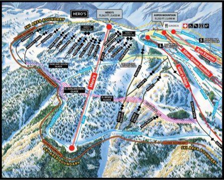 Aspen, el archiconocido resort americano anunció una expansión de su espacio Esquiable en 60 hectáreas.