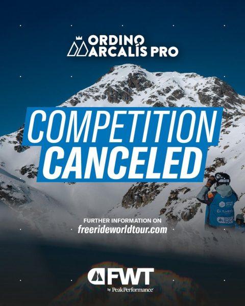 La falta de nieve obliga a cancelar el Freeride World Tour de Ordino Arcalís