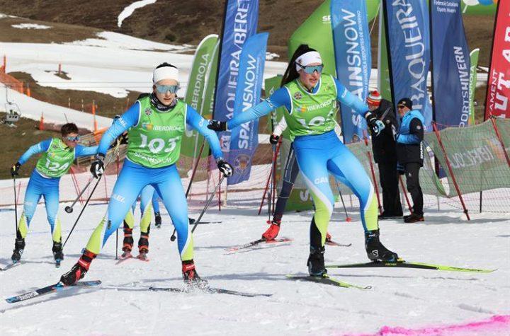 Irati Cuadrado (NKNF-IRRTZ) e Imanol Rojo (NKEF-UZTUR) campeones de España Absolutos de esquí de fondo de distancia