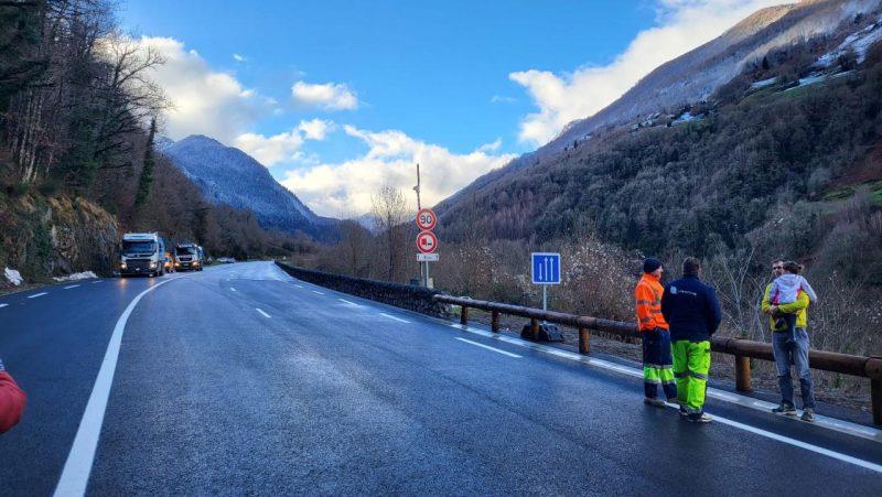 EL Gobierno francés abre la RN134 entre Francia y España antes de lo previsto