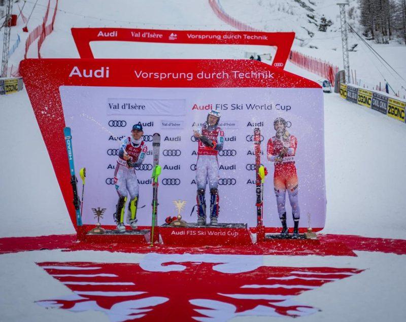 Kristoffersen vuelve a lo más alto del podio