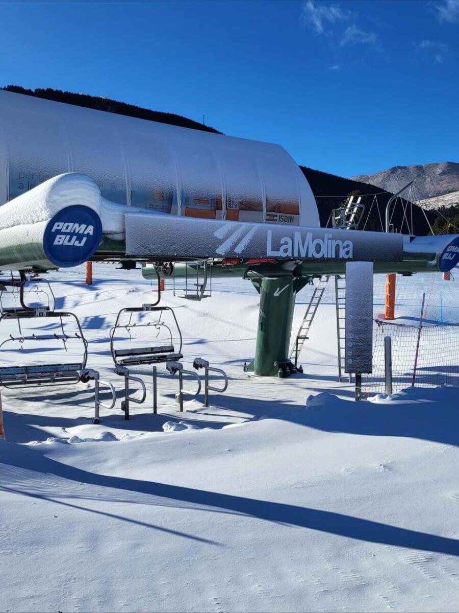 La Molina abre parcialmente este fin de semana