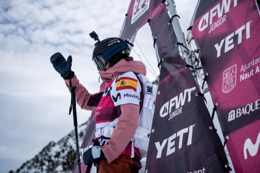 María Castellví consigue una invitación para participar en el FWT de Baqueira María Castellví consigue una invitación para participar en el FWT de Baqueira