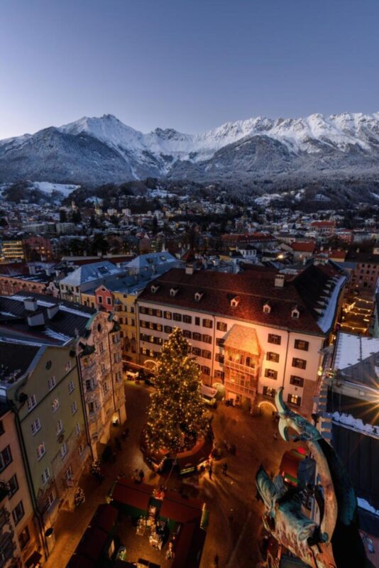 Innsbruck nos propone una navidad con nieve, esquí y mucha magia