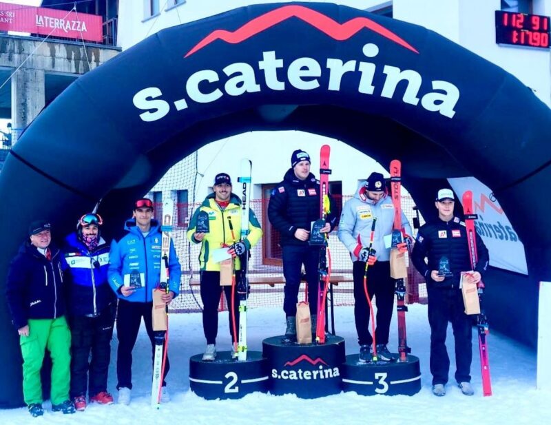 Ander Mintegui consigue el primer podio español en Supergigante en Copa de Europa Ander Mintegui consigue el primer podio español en Supergigante en Copa de Europa