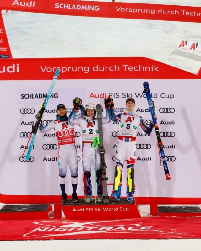 Kristoffersen se impone en el Slalom de Schladming
