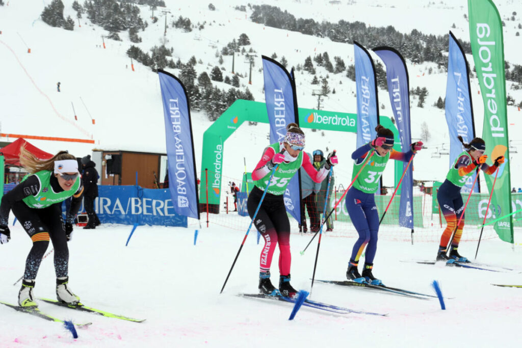Irati Cuadrado y Peio Añarbe campeones del Trofeo Sprint Iberdrola en Baqueira Beret