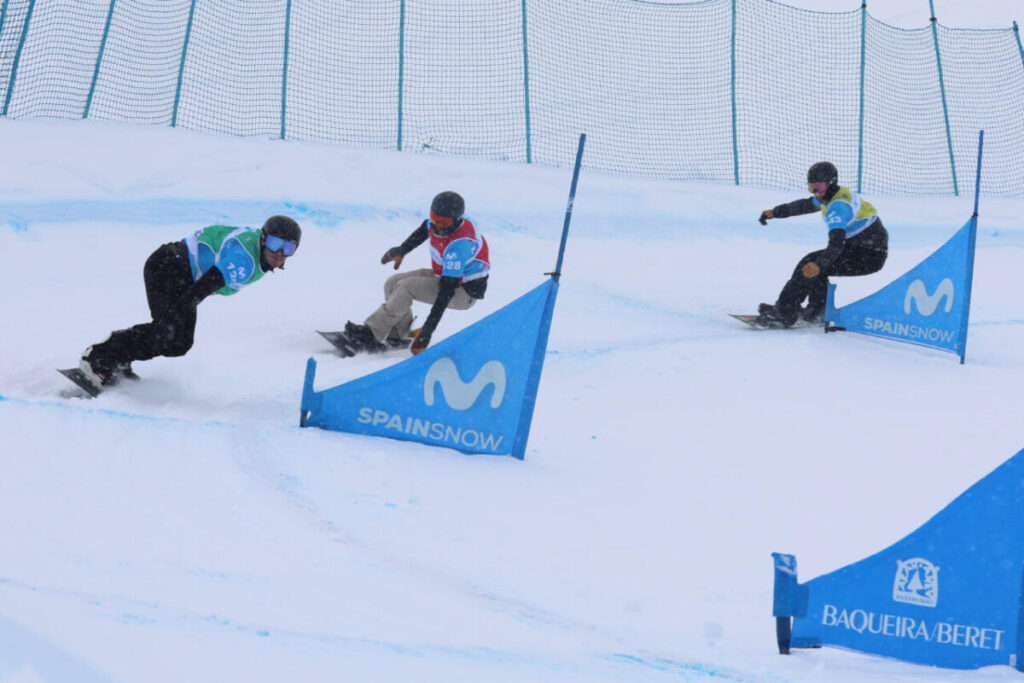 Primera prueba de la Copa de España SBX-SX en Baqueira Beret