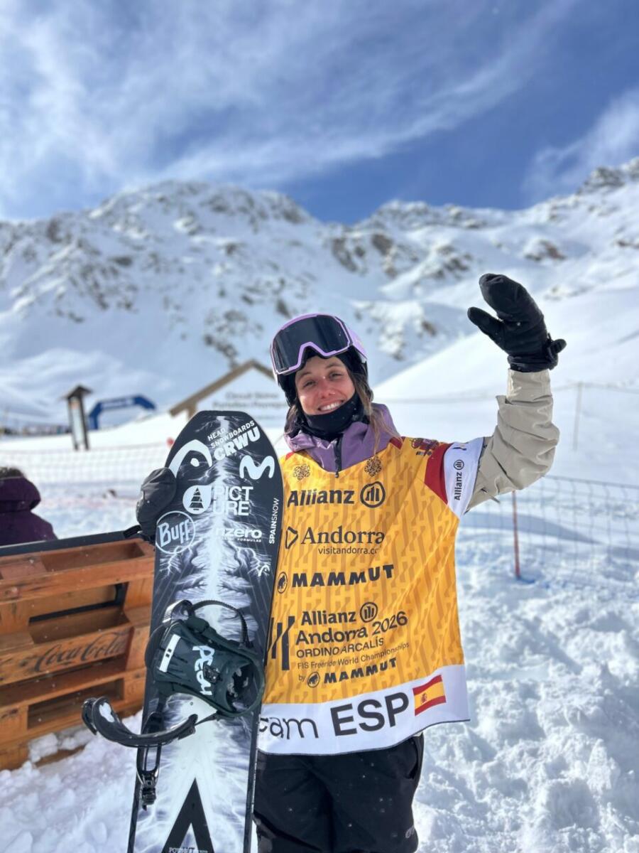 Núria Castán logra un bronce para la historia en los Mundiales de Freeride en Ordino Arcalís (AND)