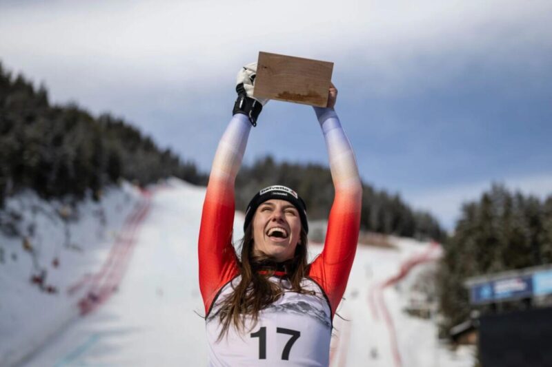 Malorie Blanc gana su primera Copa del Mundo en su casa