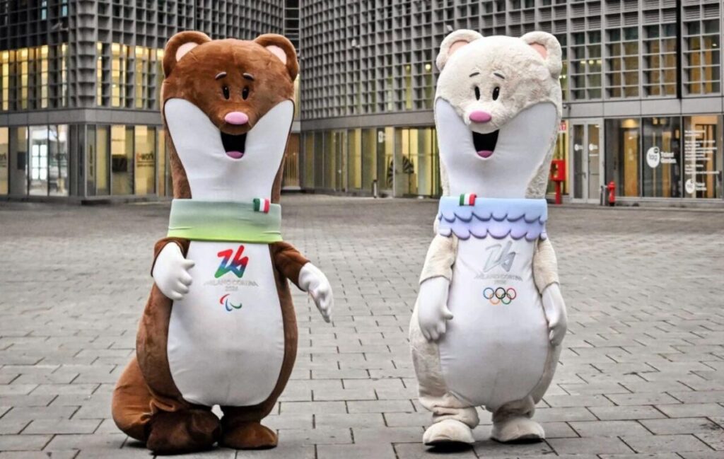 Estas son las dos mascotas de los Juegos Olímpicos de Milano-Cortina 2026