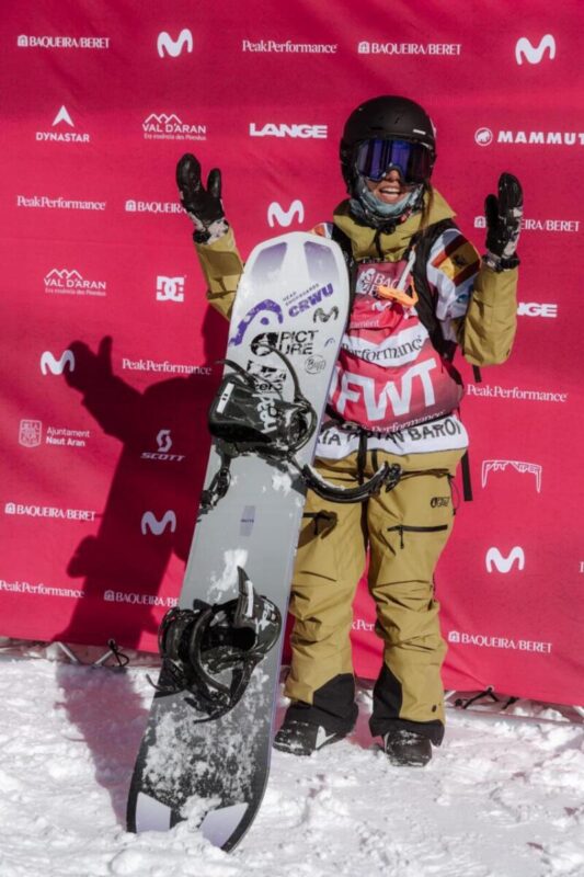 Núria Castán busca en Italia su continuidad en el FWT