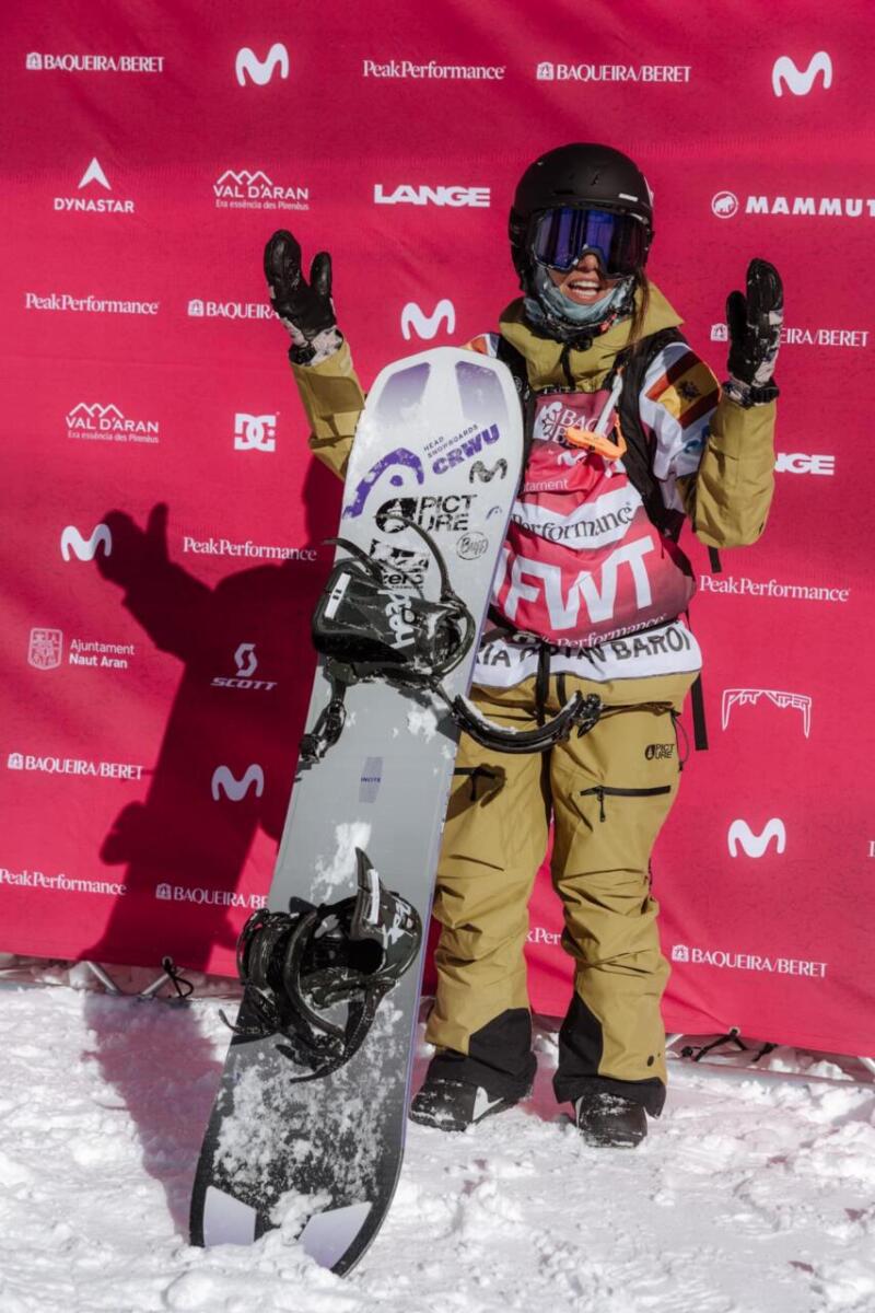 Núria Castán busca en Italia su continuidad en el FWT