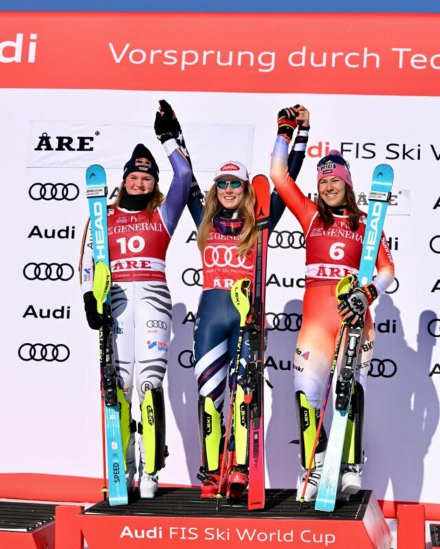 Mikaela Shiffrin vuelve a se la mejor en el eslalon de Are