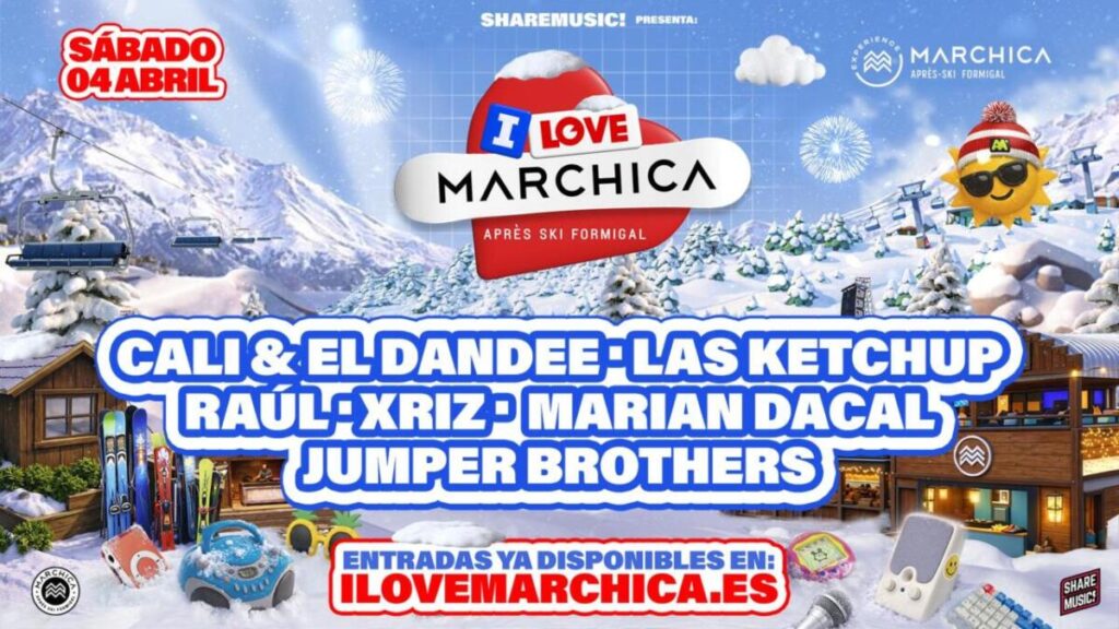 I Love Marchica pone el broche a la temporada en Formigal con una invitación a volver al lugar donde eres feliz